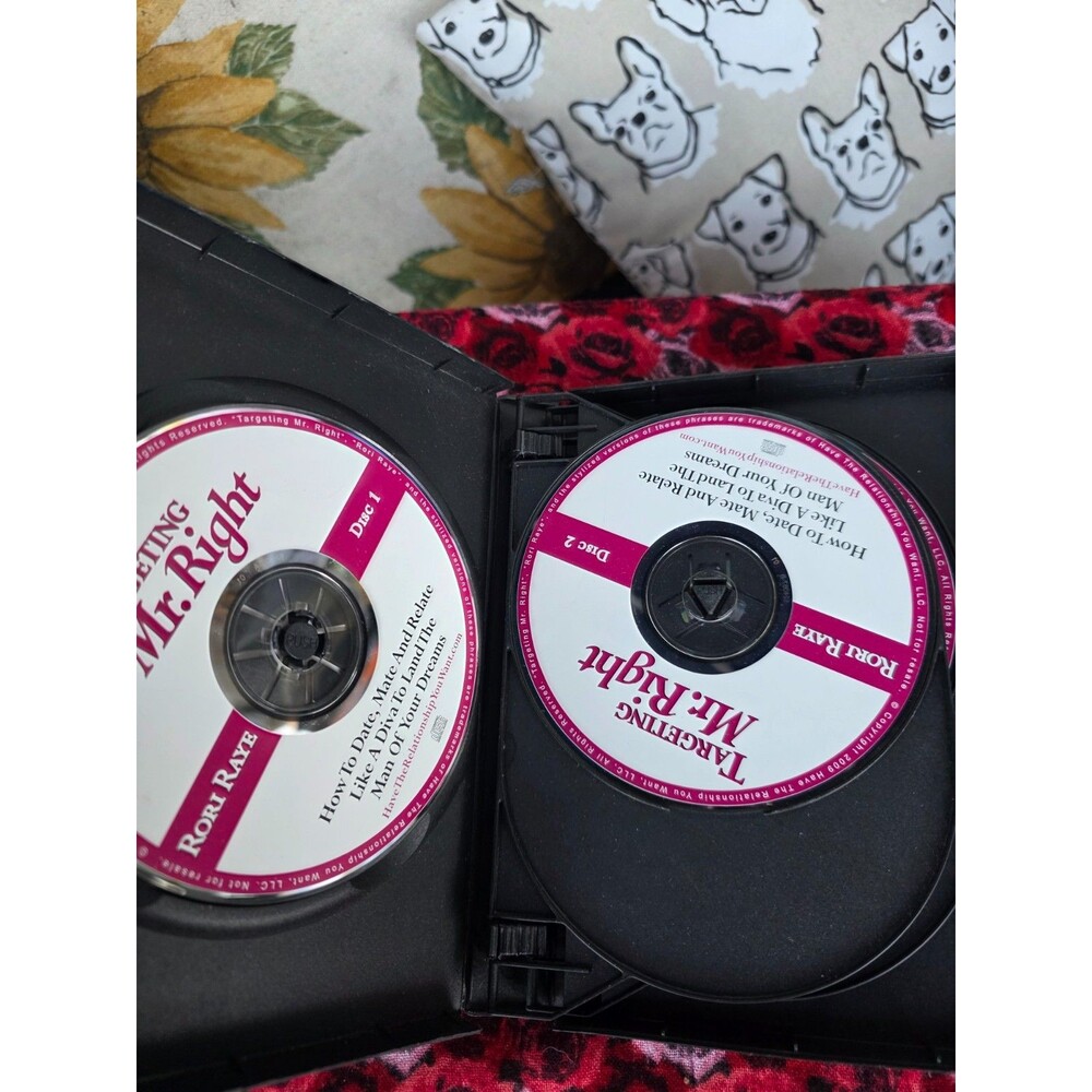 Targeting Mr Right Rori Raye 6 CD Set Dating Relationship Program Rori Raye - Picture 4 of 6